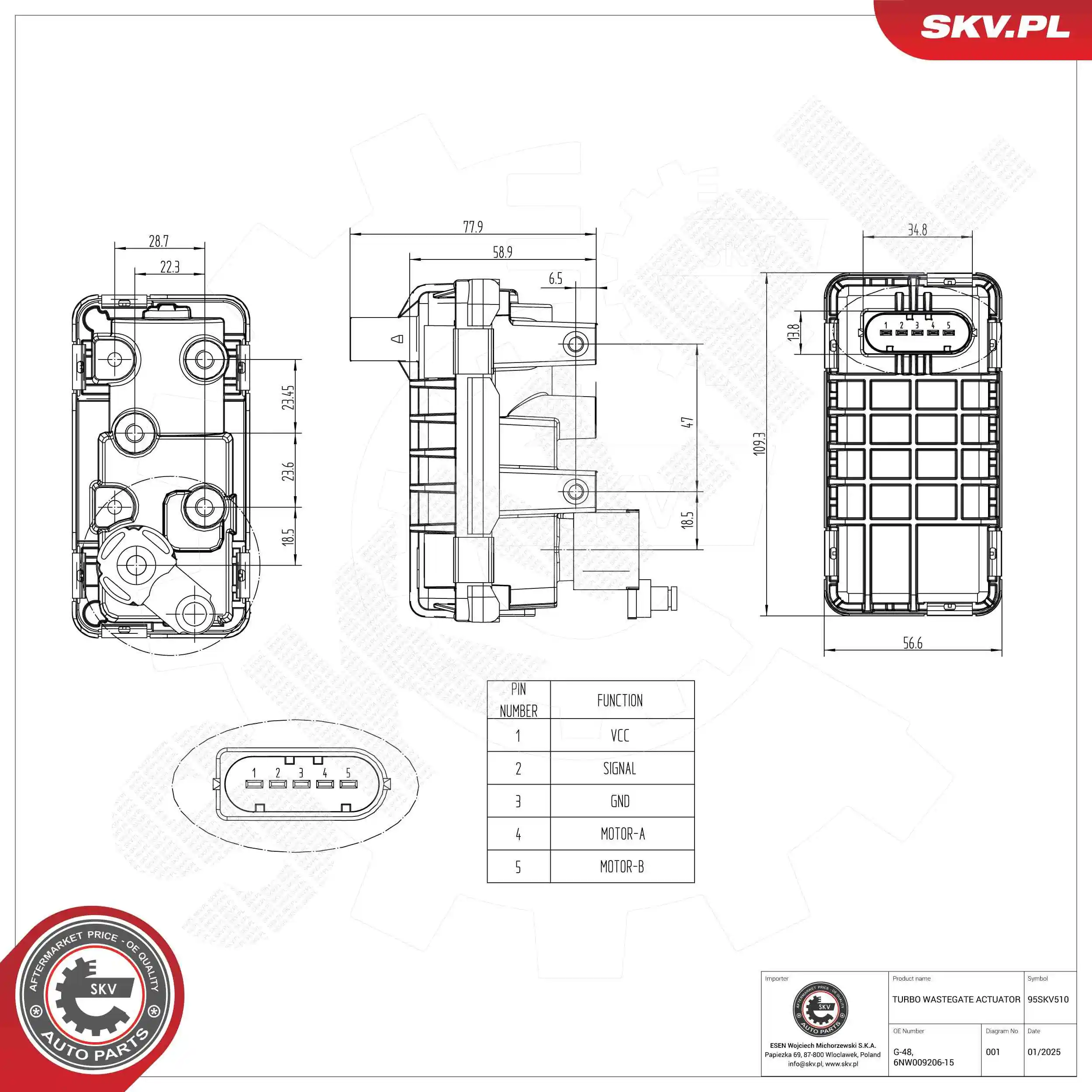 Boost Pressure Control Valve
